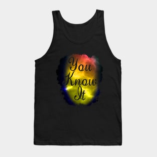 You Know It Funny 80's Design Tank Top